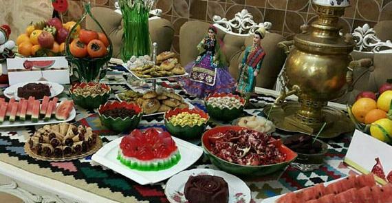 عکس سفره چله عروس