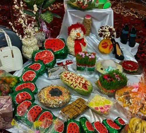 عکس سفره روز مرد