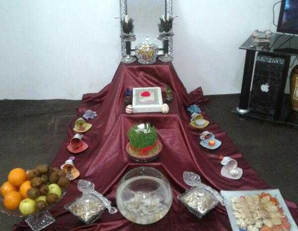 عکس سفره روز مرد