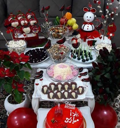 عکس سفره روز مرد