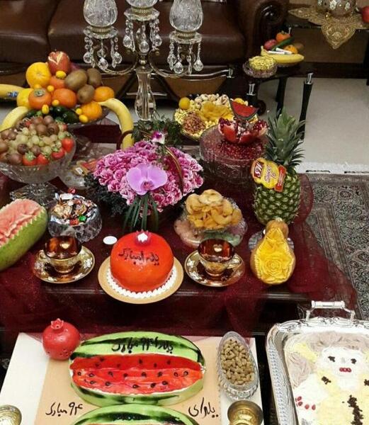 عکس سفره روز مرد