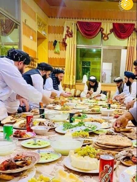 عکس سفره رنگین
