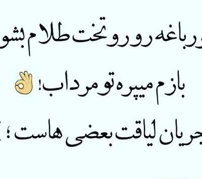 عکس نوشته تیکه دار در مورد لیاقت