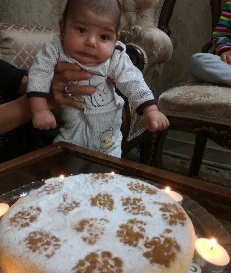 عکس تبریک چهل روزگی نوزاد