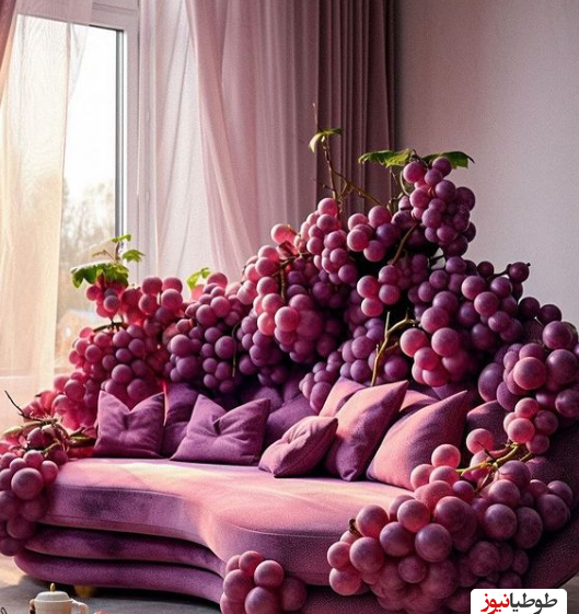 عکس مبل میوه ای