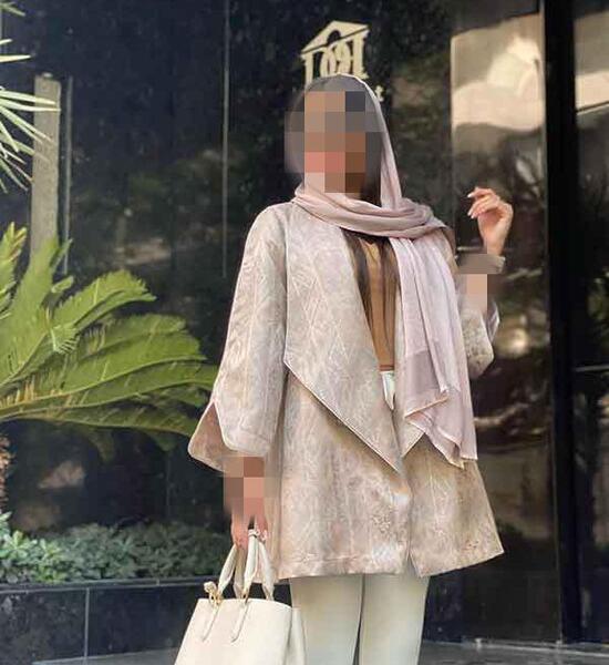 عکس مدل مانتو ژاکارد جدید