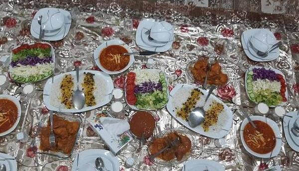 عکس سفره در طبیعت