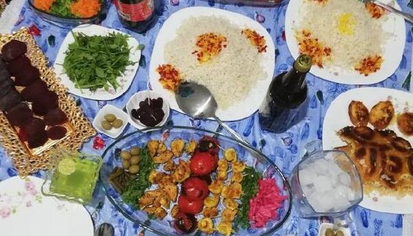 عکس سفره در طبیعت