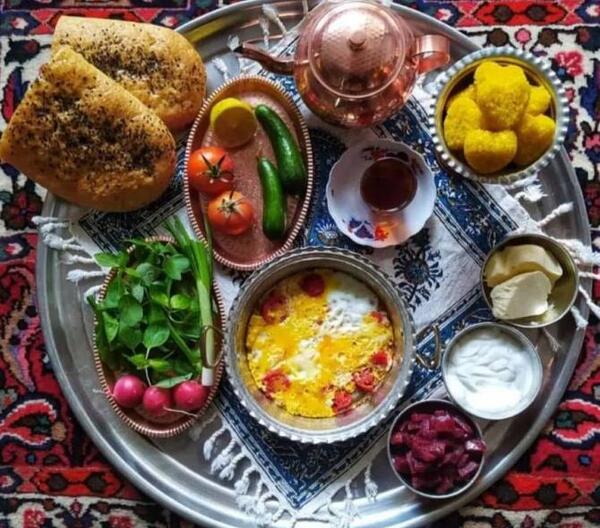 عکس سفره در طبیعت