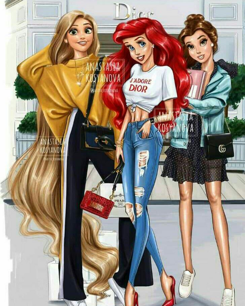 عکس پرنسس گیسو کمند