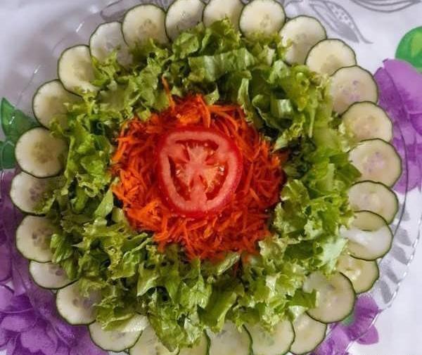 عکس دیزاین سالاد کاهو