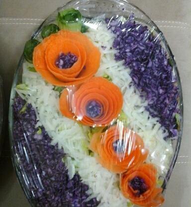 عکس دیزاین سالاد کاهو