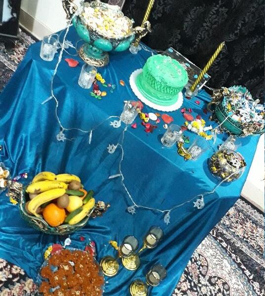 عکس سفره امام زمان