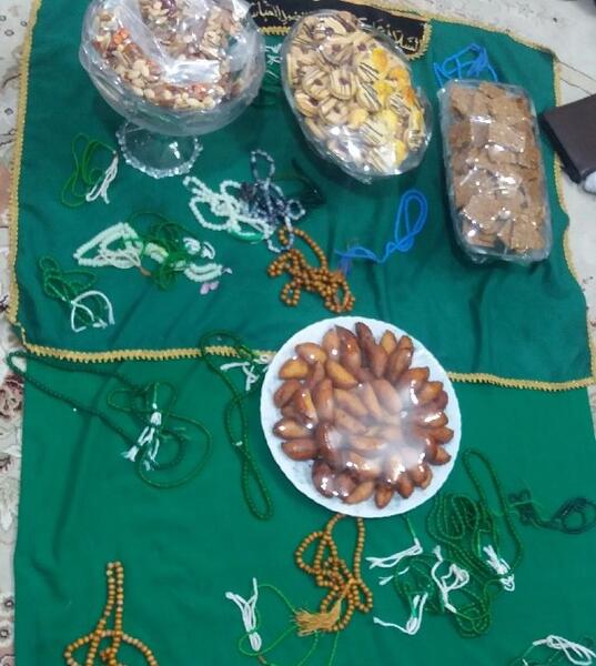 عکس سفره امام زمان