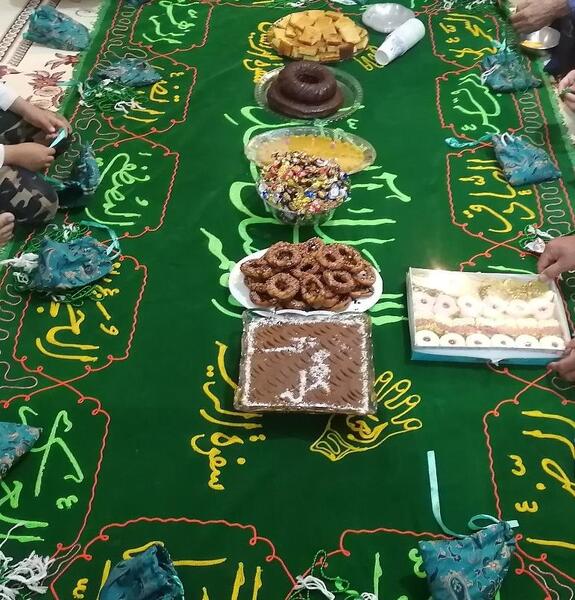 عکس سفره امام زمان