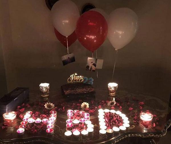 عکس سفره تولد همسر