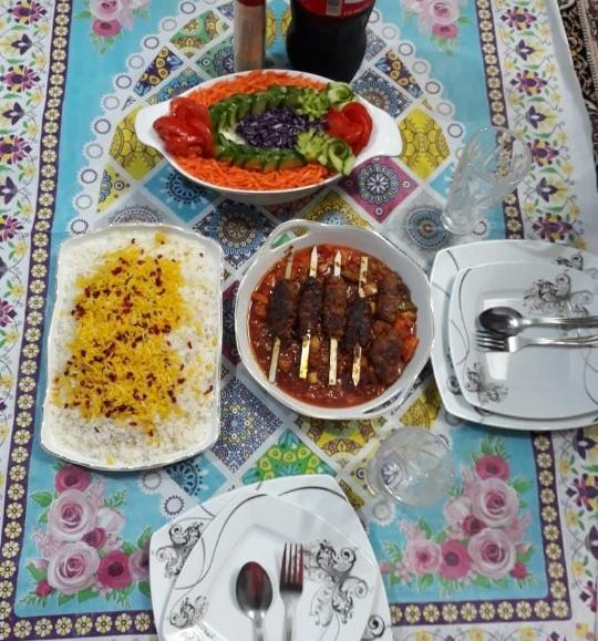 عکس سفره دونفره