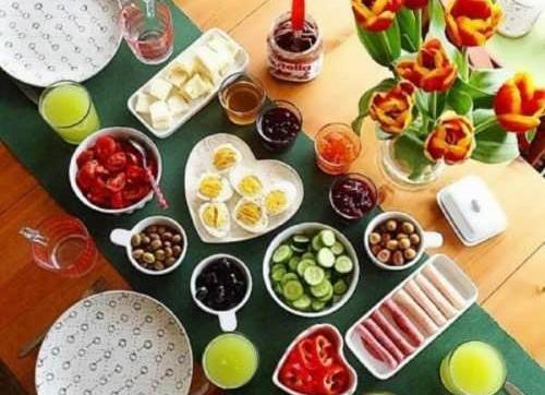 عکس سفره دونفره