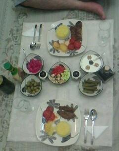 عکس سفره دونفره