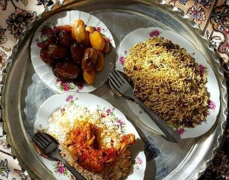 عکس سفره دونفره
