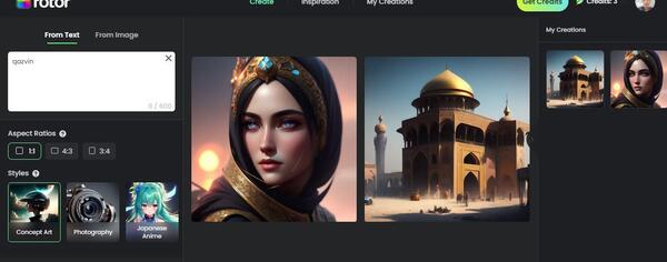 دیزاین عکس با هوش مصنوعی