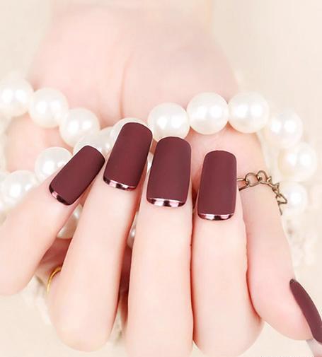 عکس دیزاین ناخن ساده