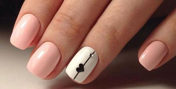 عکس دیزاین ناخن ساده