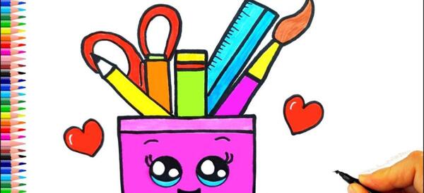 عکس نقاشی جامدادی