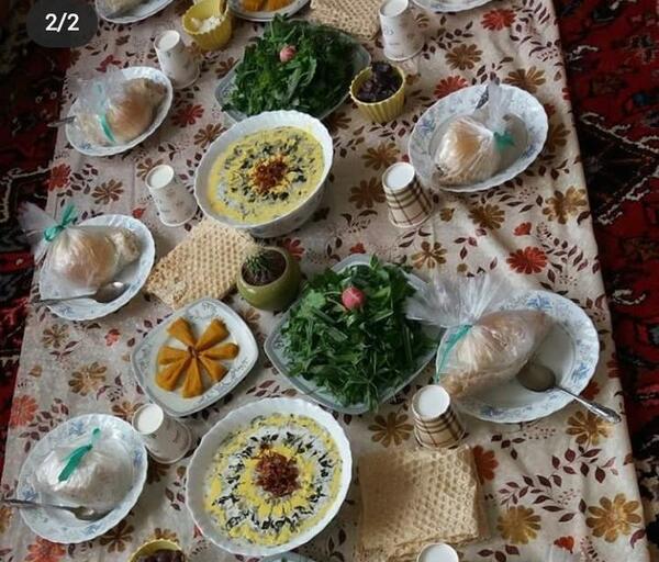 عکس سفره موسی بن جعفر