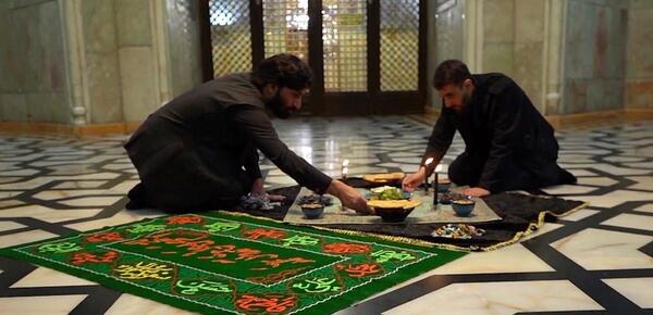 عکس سفره موسی بن جعفر