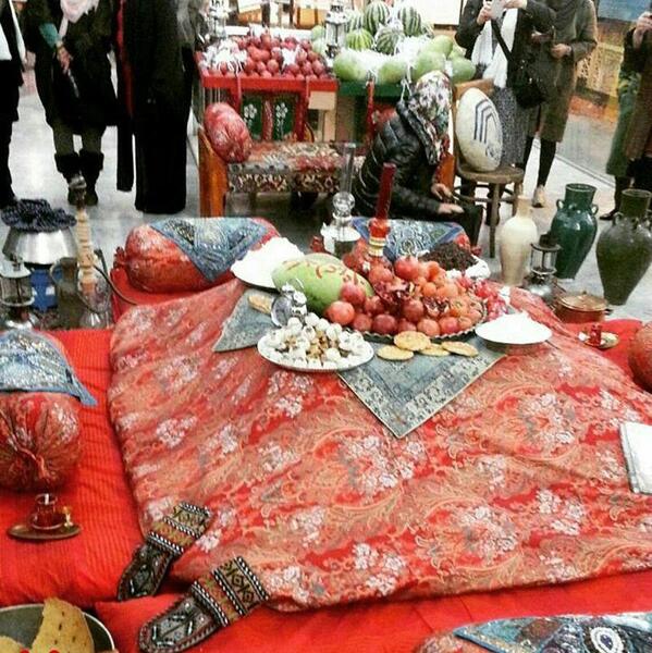عکس سفره برای شب یلدا