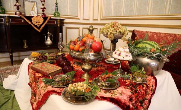 عکس سفره برای شب یلدا