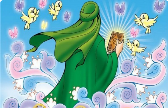 عکس نقاشی حضرت محمد