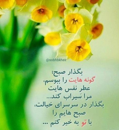 عکس نوشته تبریک صبح بخیر