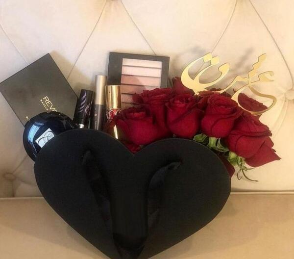 عکس فیک هدیه گل