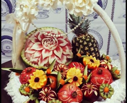 عکس سفره آرایی شب یلدا برای عروس