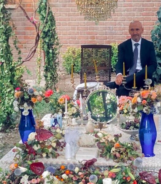 عکس سفره جشن عقد