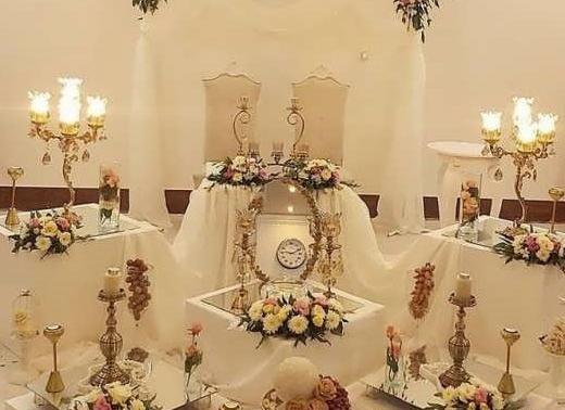 عکس سفره جشن عقد