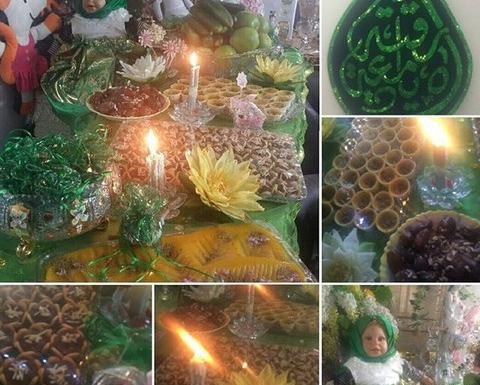 عکس سفره روضه