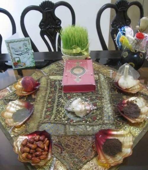 عکس جدیدترین سفره هفت سین