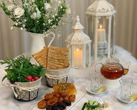 عکس سفره رمضان افطاری