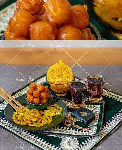 عکس سفره رمضان افطاری