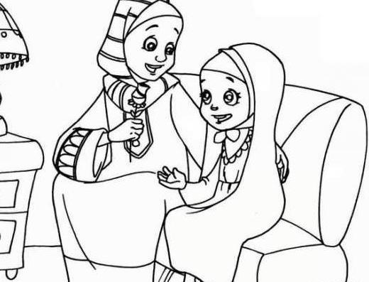 عکس نقاشی برای روز مادر