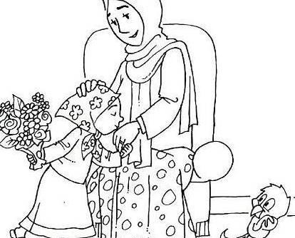عکس نقاشی برای روز مادر