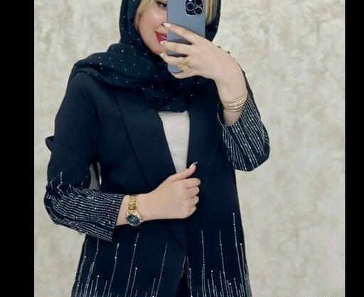 عکس مانتو نگین دار