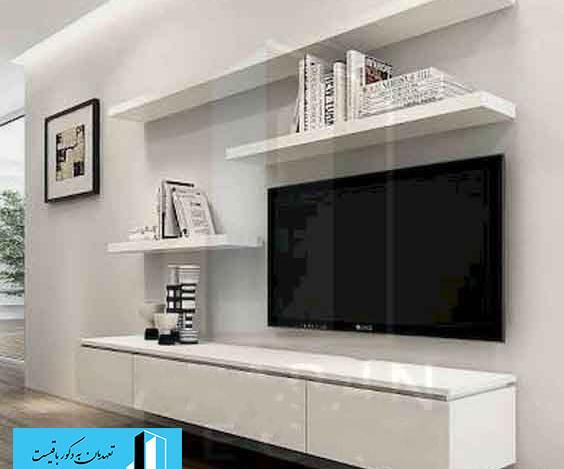 عکس دکور پشت تی وی