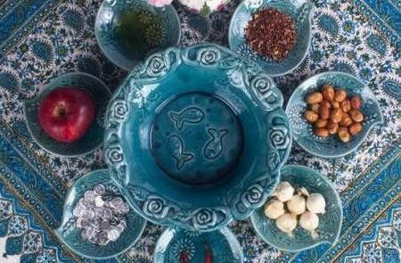 عکس ظروف سفره هفت سین
