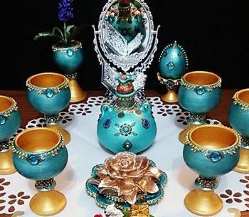 عکس ظروف سفره هفت سین