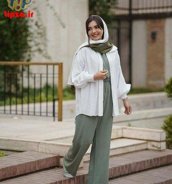 عکس مانتو و شلوار بگ