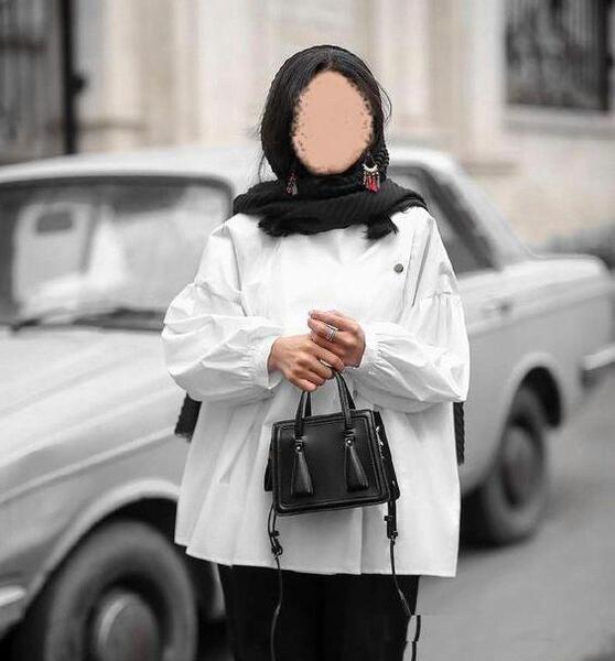 عکس مانتو و شلوار بگ